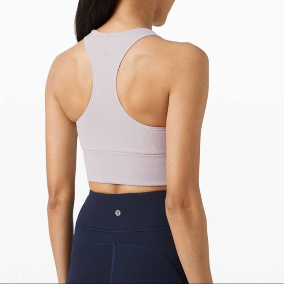 Ebb to Train Bra/Tank Top Iced Iris Size 4 - Picture 2 of 9